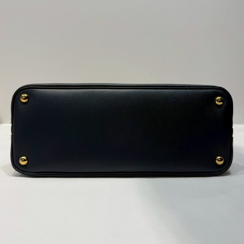 PRADA Saffiano Lux撞色手提包-7