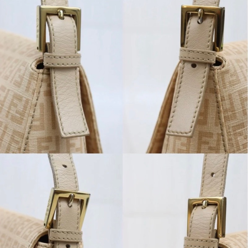 「JL精品代購」9新 FENDI 粉金 大法棍-5