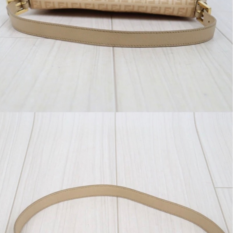 「JL精品代購」9新 FENDI 粉金 大法棍-6