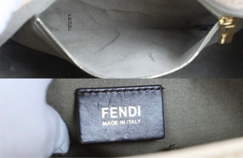 「JL精品代購」9新 FENDI 粉金 大法棍-10