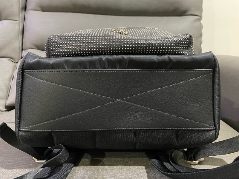 ROBERTO CAVALLI黑色後背包-5