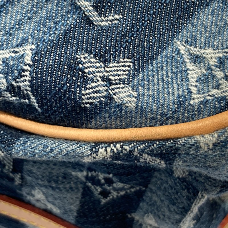 LOUIS VUITTON 路易威登 M95336 CABAS RAYE GM 旅行袋 單寧布 老花 金釦-7