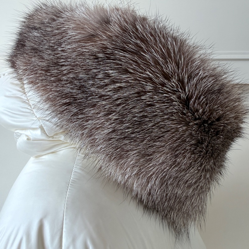 全新✨Moncler boed 真狐狸毛領羽絨外套 #4-5