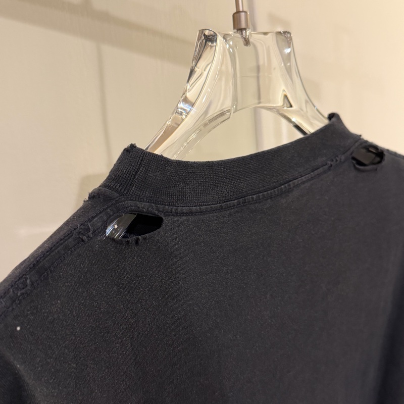 巴黎世家 新款做舊踢恤 🔥-6