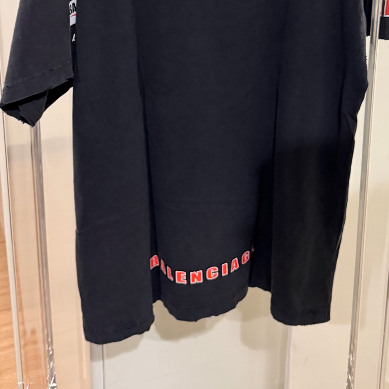 巴黎世家 新款做舊踢恤 🔥-11