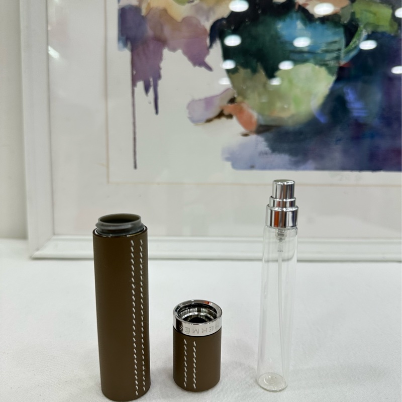 Hermes 愛馬仕大象灰香水瓶分裝瓶便攜瓶-3