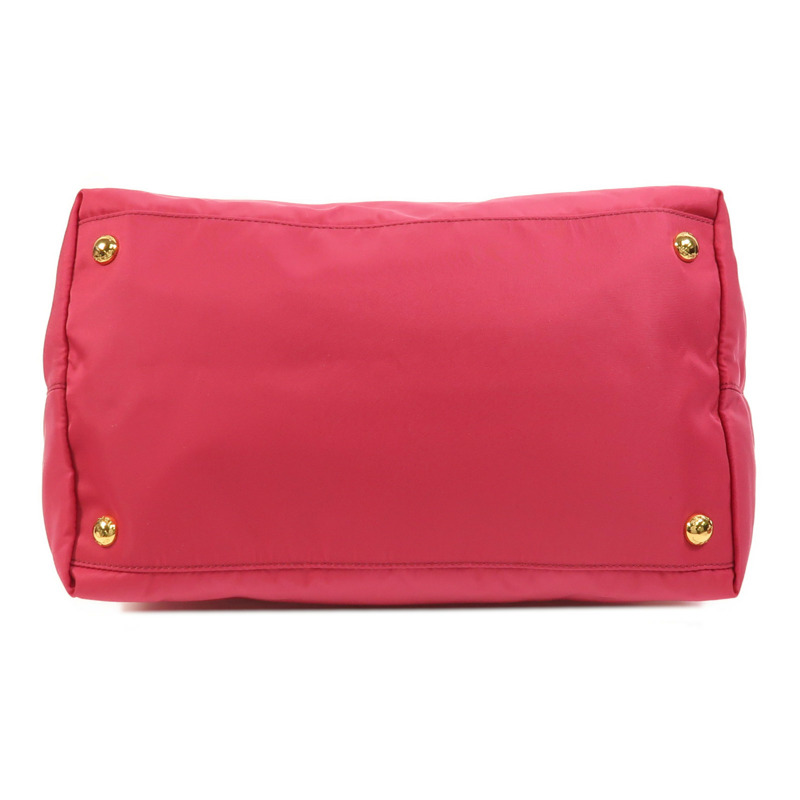 PRADA 尼龍2 Way Shoulder金扣手挽肩背兩用袋-3