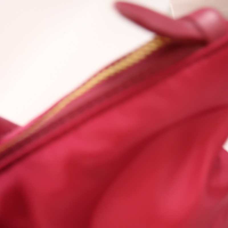 PRADA 尼龍2 Way Shoulder金扣手挽肩背兩用袋-15