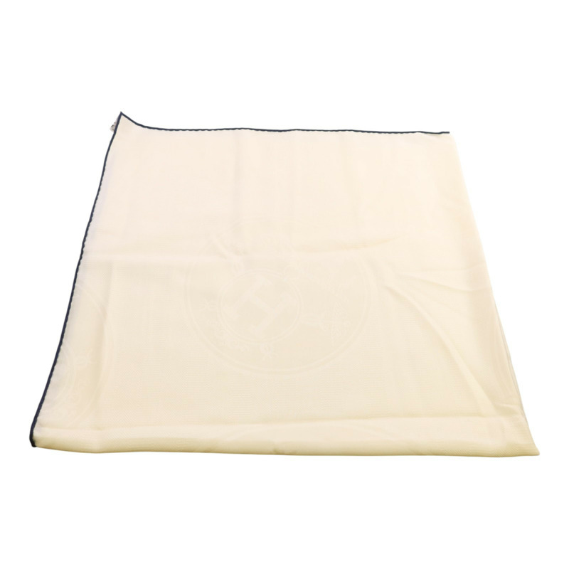 HERMES 羊絨/羊毛Scarf 110x110絲巾-4