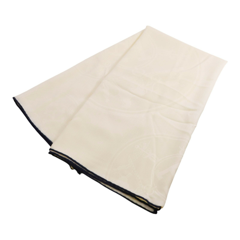 HERMES 羊絨/羊毛Scarf 110x110絲巾-6