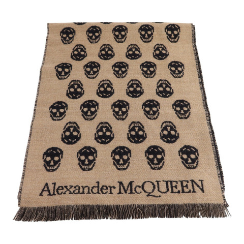 Alexander McQueen 羊毛Muffler圍巾