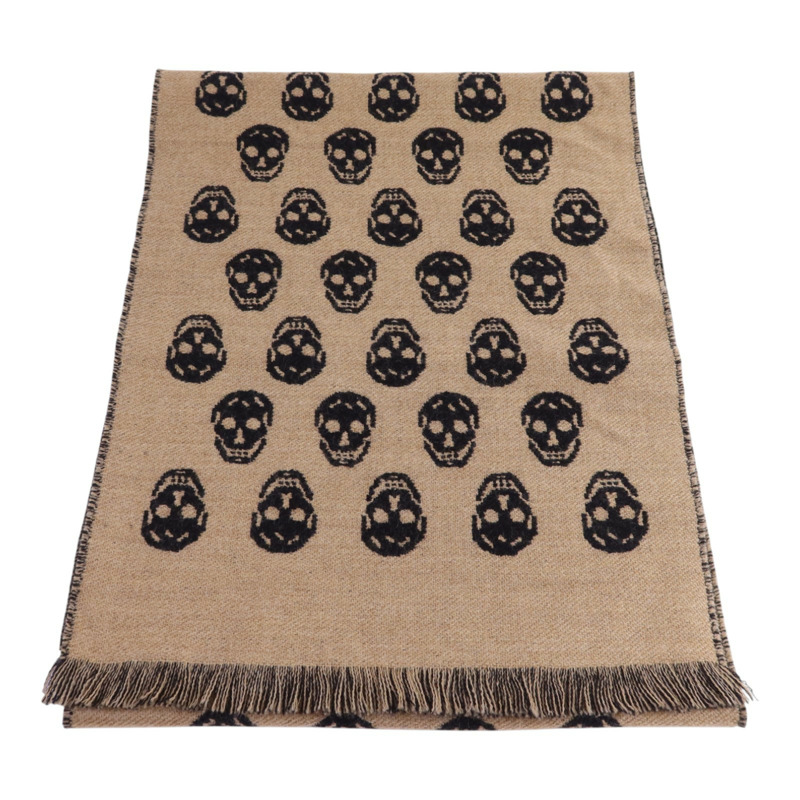 Alexander McQueen 羊毛Muffler圍巾-5