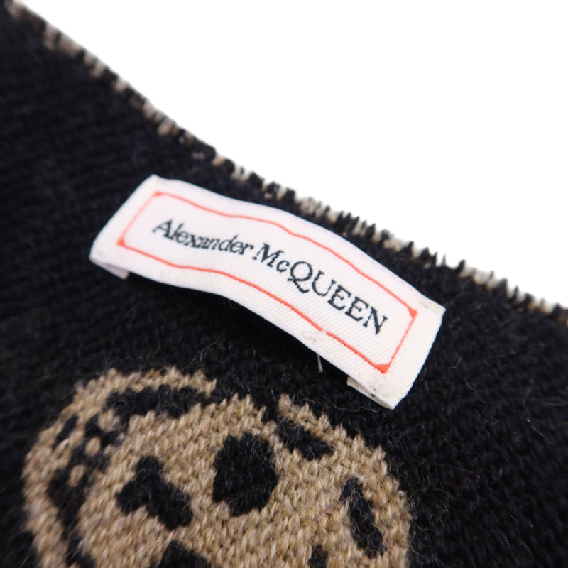 Alexander McQueen 羊毛Muffler圍巾-7