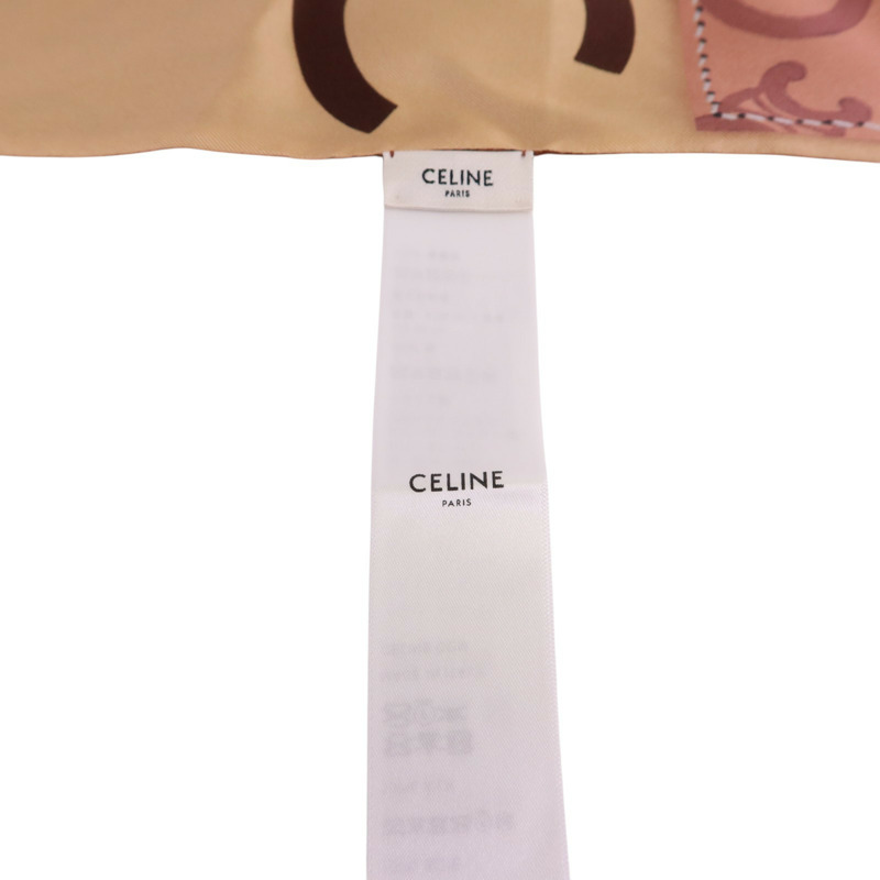 CELINE 絲質Scarf絲巾-5