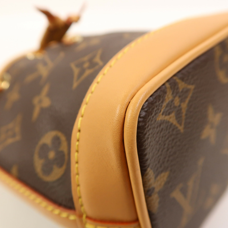 LOUIS VUITTON Monogram Nano Noe金扣肩背袋-8