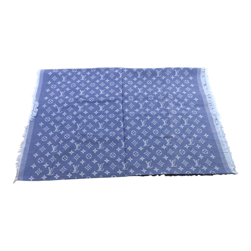 LOUIS VUITTON 棉質Essential Scarf圍巾-4
