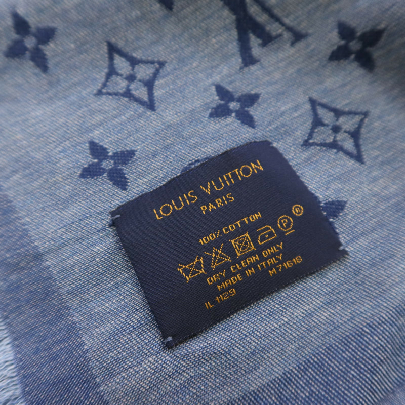 LOUIS VUITTON 棉質Essential Scarf圍巾-8