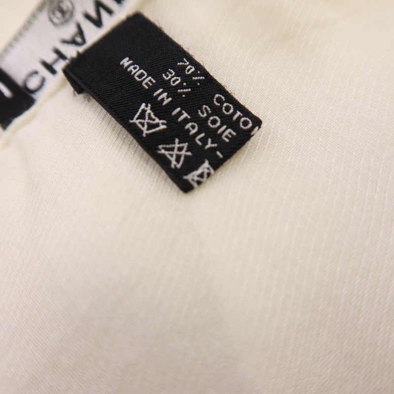 CHANEL 棉質/絲質Scarf圍巾-7