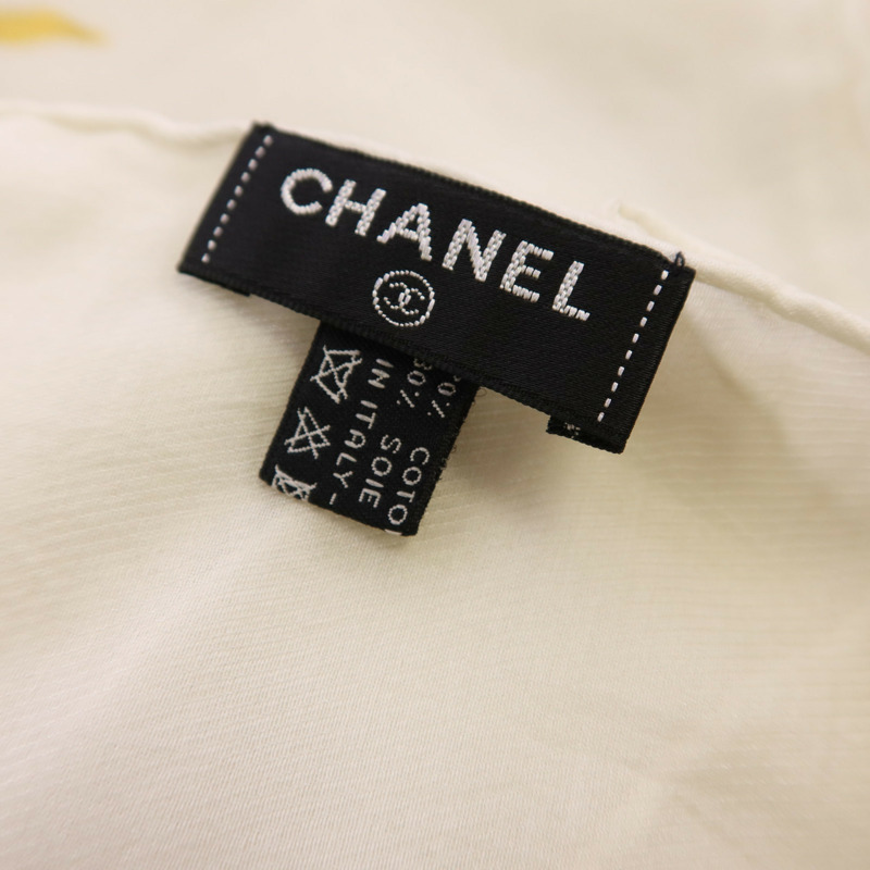 CHANEL 棉質/絲質Scarf圍巾-8