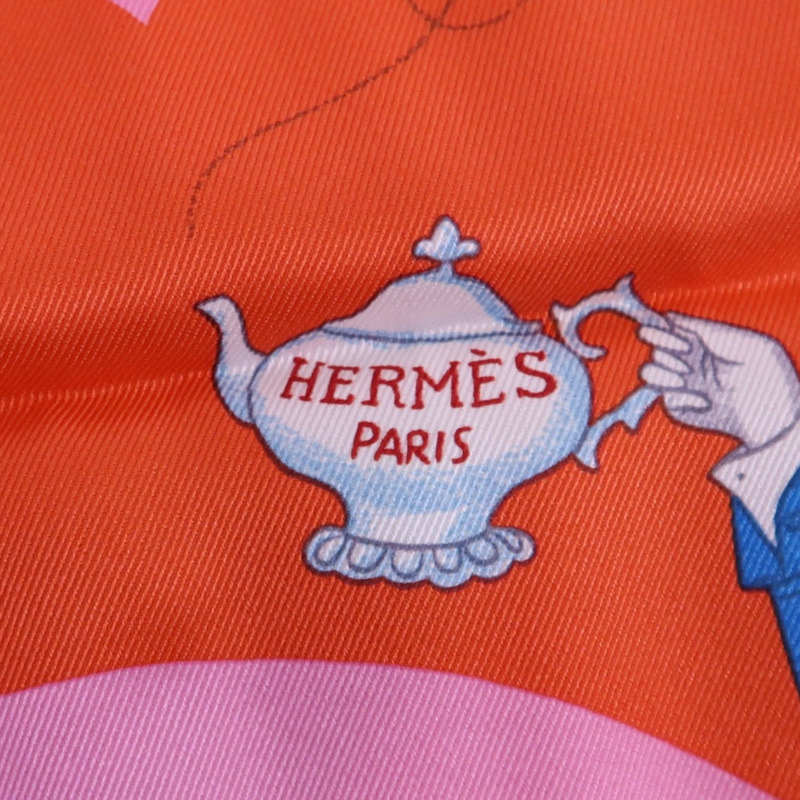HERMES 絲質Scarf 65x65絲巾-7