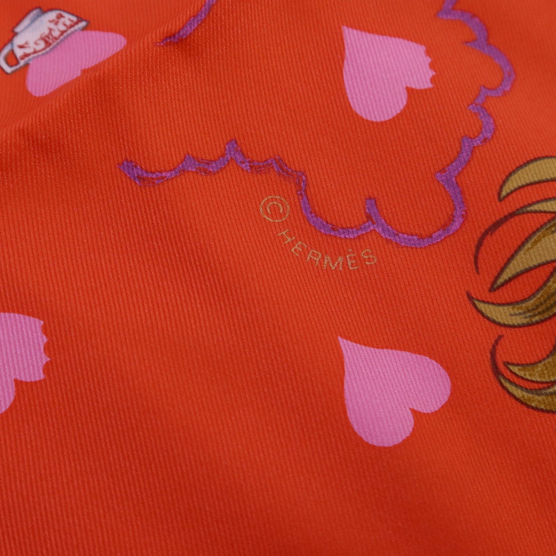 HERMES 絲質Scarf 65x65絲巾-8