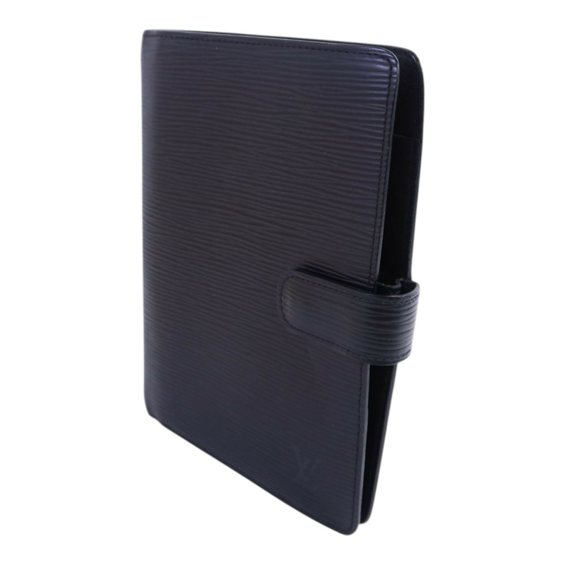 LOUIS VUITTON Epi Agenda MM Notebook金扣筆記本-2