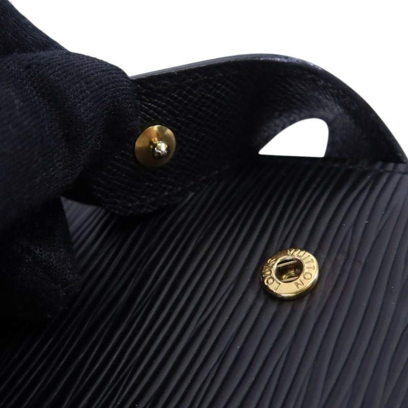 LOUIS VUITTON Epi Agenda MM Notebook金扣筆記本-9