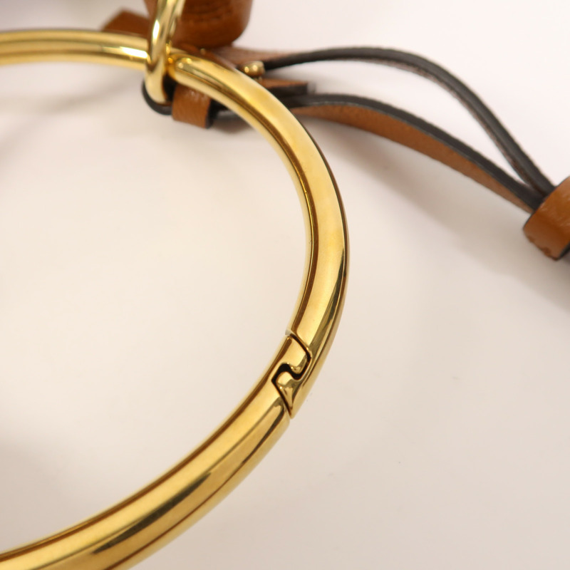 Chloe 牛皮皮革Bracelet Hobo金扣手挽肩背兩用袋-14