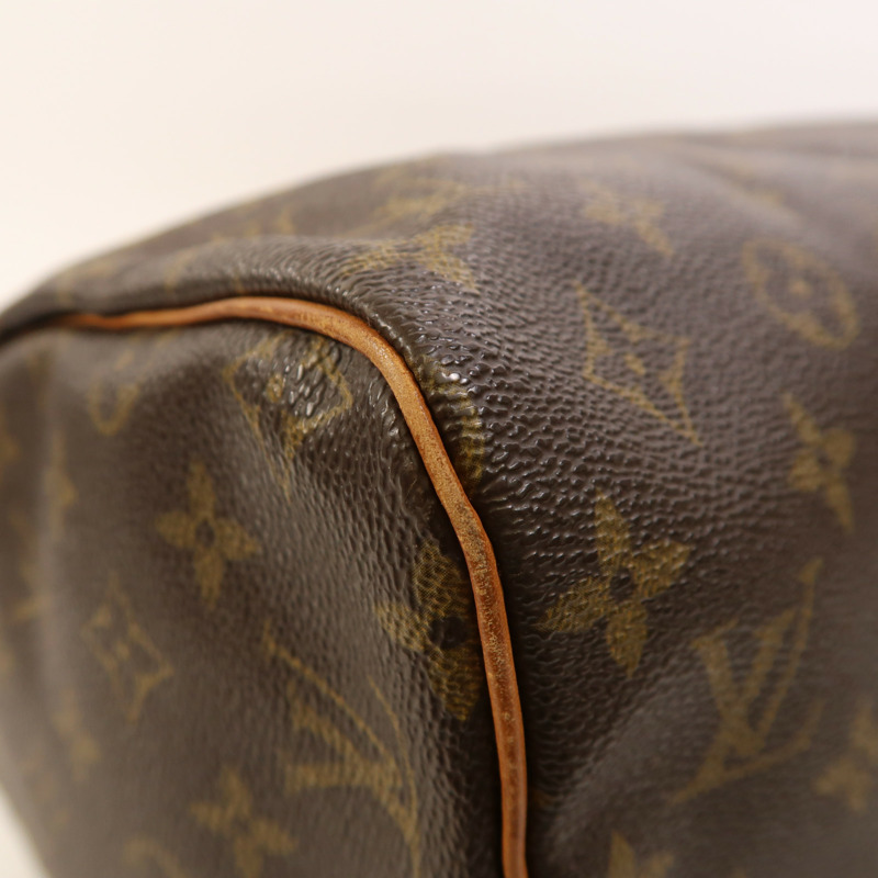 LOUIS VUITTON Monogram Speedy 30金扣手挽袋-11