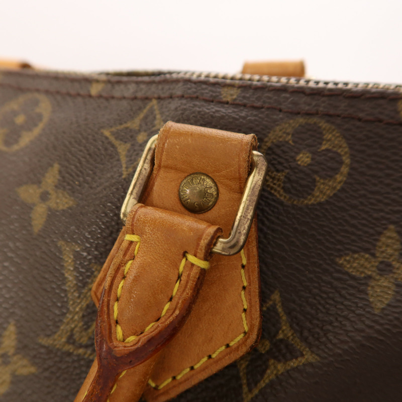 LOUIS VUITTON Monogram Speedy 30金扣手挽袋-17