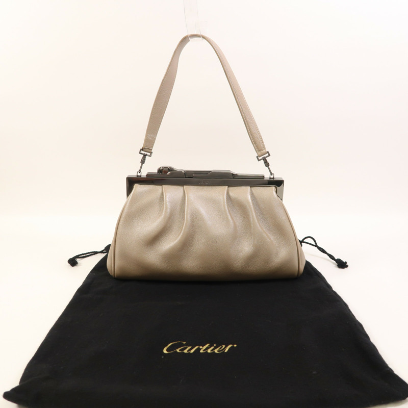 CARTIER 牛皮皮革Clutch Bag手挽袋/手拿包-8