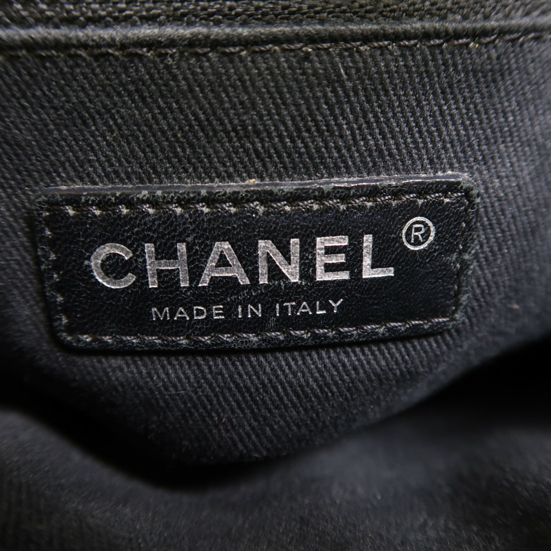 CHANEL 牛皮皮革2 Way Shoulder銀扣手挽肩背兩用袋-5