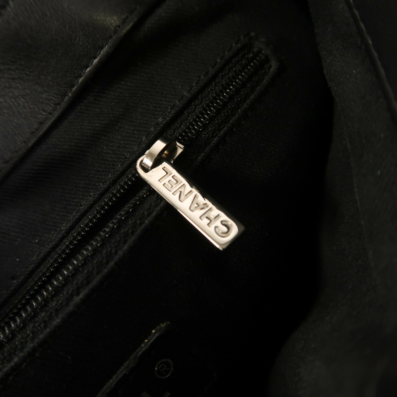 CHANEL 牛皮皮革2 Way Shoulder銀扣手挽肩背兩用袋-16