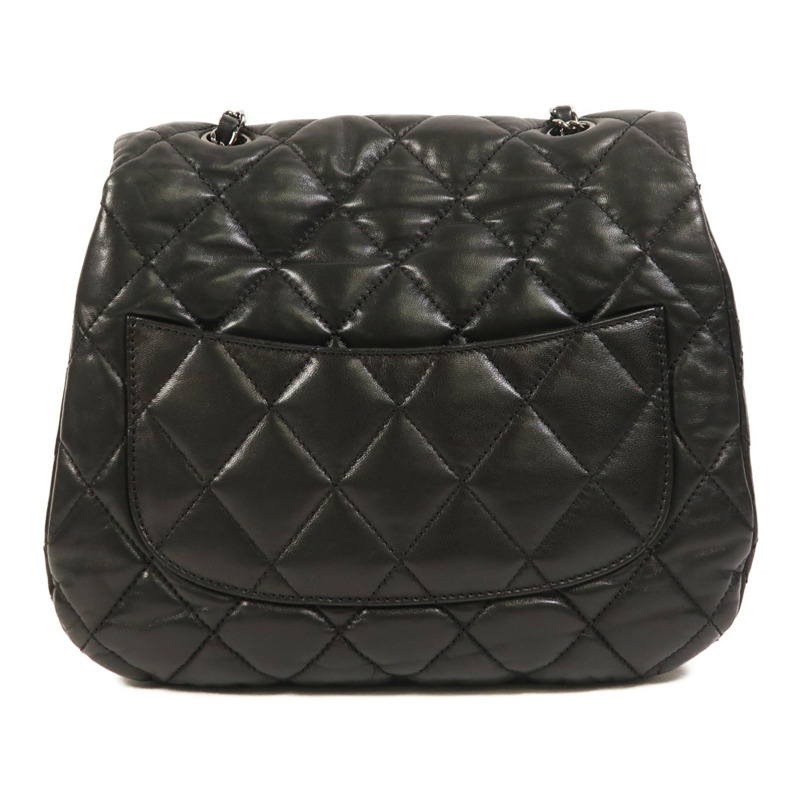 CHANEL 皮革Chain Shoulder鏈帶肩背袋-1