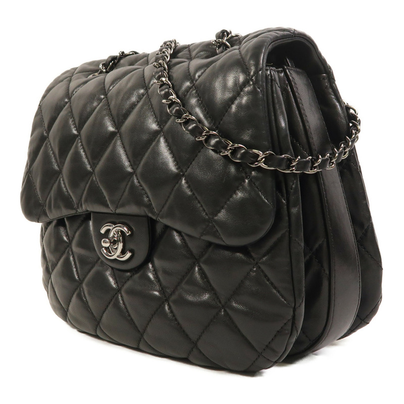 CHANEL 皮革Chain Shoulder鏈帶肩背袋-2