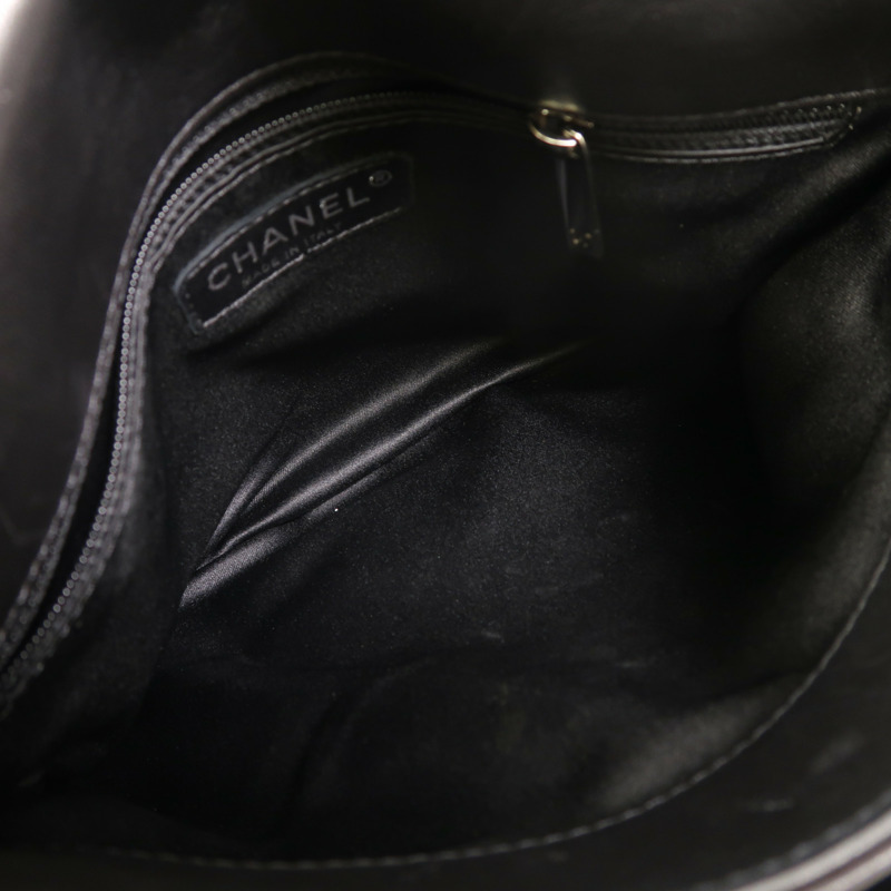 CHANEL 皮革Chain Shoulder鏈帶肩背袋-6