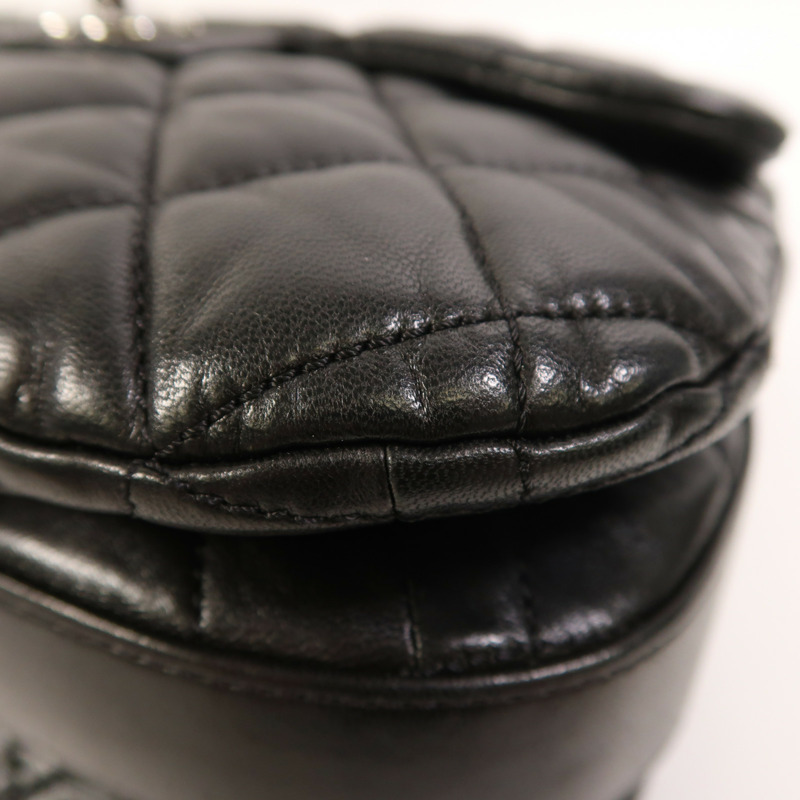 CHANEL 皮革Chain Shoulder鏈帶肩背袋-13