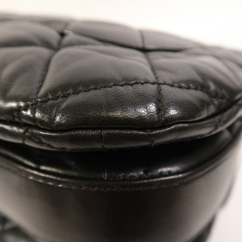 CHANEL 皮革Chain Shoulder鏈帶肩背袋-15