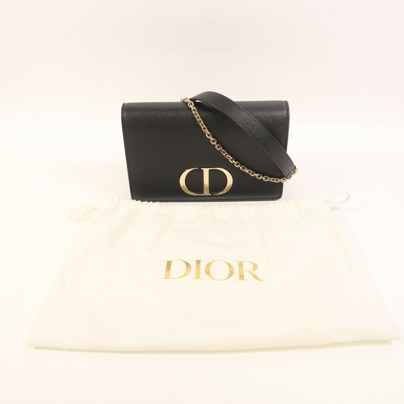 Dior 牛皮皮革30 Montaigne 2 In 1金扣鏈帶肩背袋/腰包-9