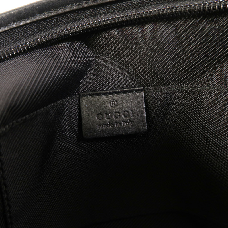 GUCCI 帆布Waist Bag銀扣腰包-5