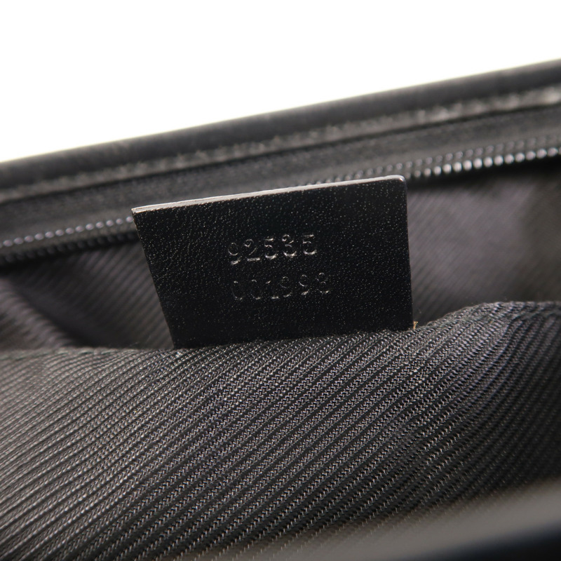 GUCCI 帆布Waist Bag銀扣腰包-6