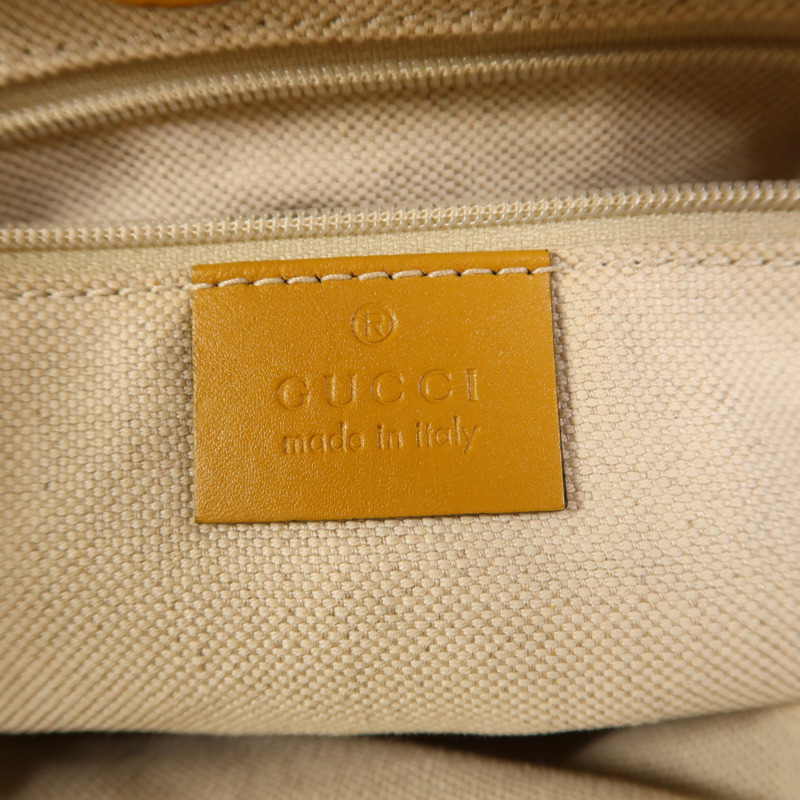 GUCCI 帆布Sukey金扣肩背袋-5