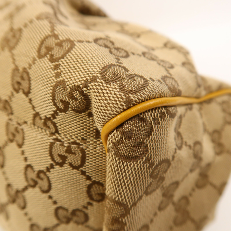 GUCCI 帆布Sukey金扣肩背袋-11