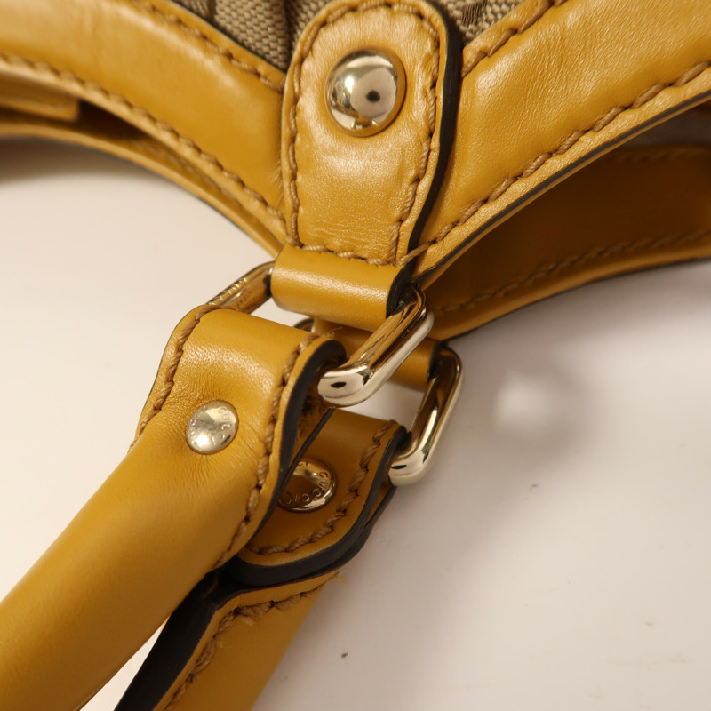 GUCCI 帆布Sukey金扣肩背袋-14