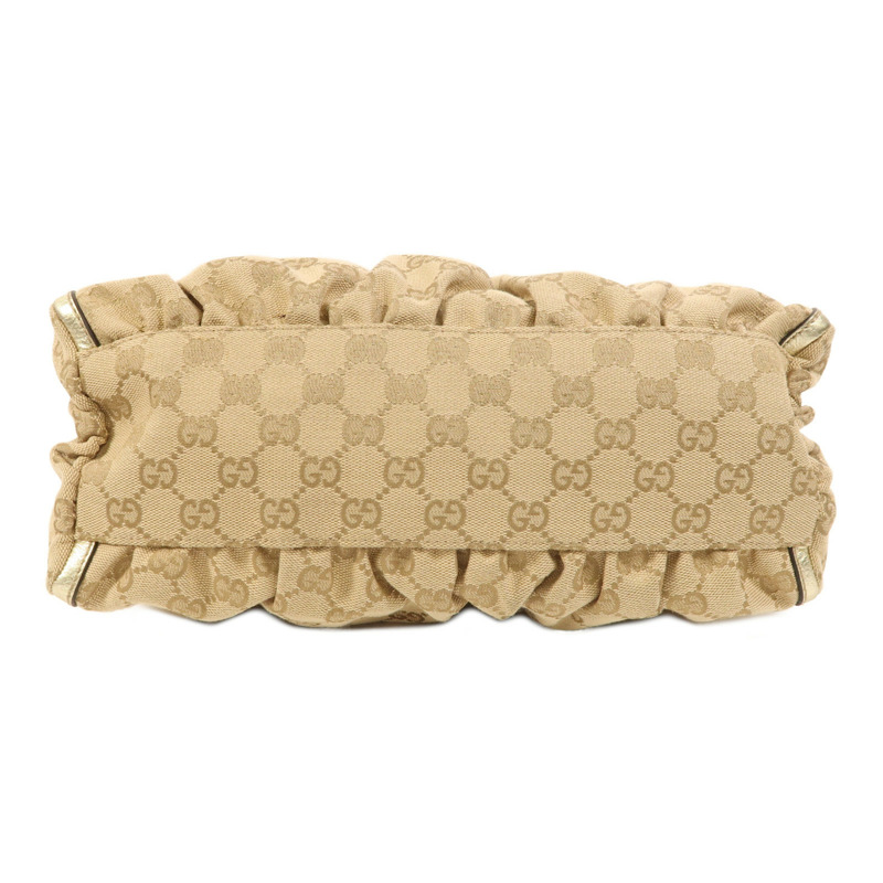 GUCCI 帆布Shoulder Bag金扣肩背袋-3