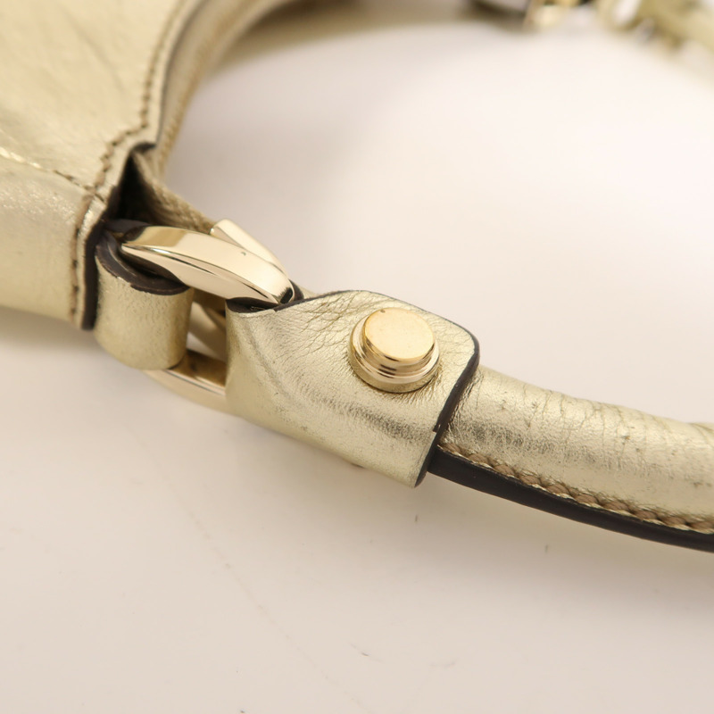 GUCCI 帆布Shoulder Bag金扣肩背袋-14