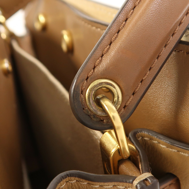 Tory Burch 牛皮皮革Lee Radziwill金扣手挽肩背兩用袋-18