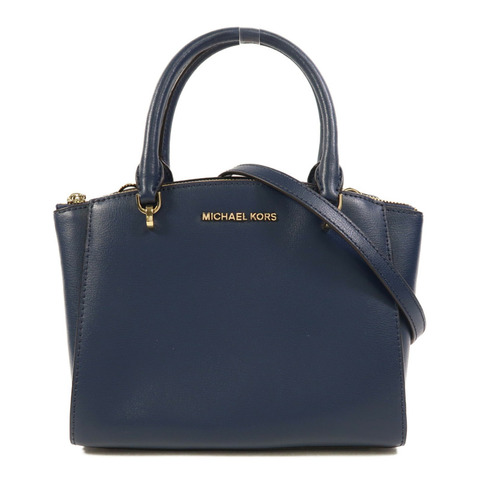 Michael Kors 牛皮皮革2 Way Shoulder金扣手挽肩背兩用袋