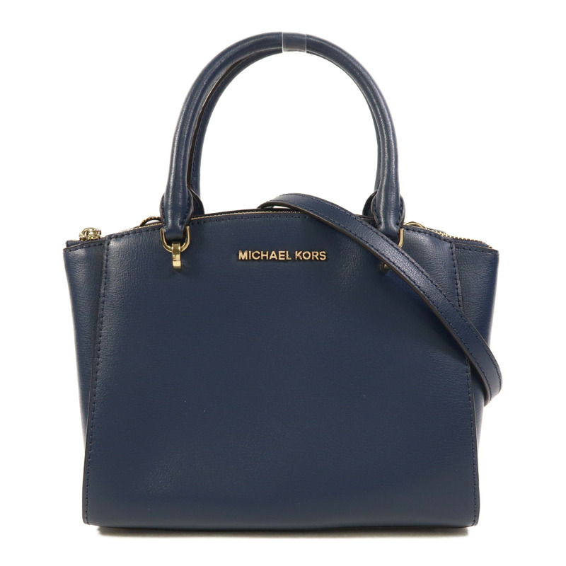 Michael Kors 牛皮皮革2 Way Shoulder金扣手挽肩背兩用袋-0