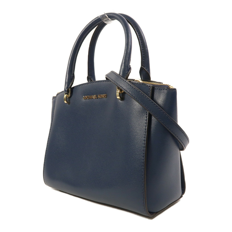 Michael Kors 牛皮皮革2 Way Shoulder金扣手挽肩背兩用袋-2